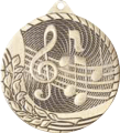 M1212 Laser Back Medal (2" Dia.)