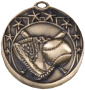 M702AG Baseball Star Medal (2" Dia.)