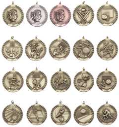 MS500 Series Medals (1" Dia.)