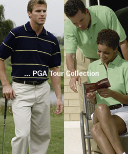 Click here to view "PGA Tour Collection" sportswear.