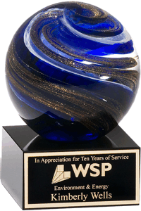 2123 Art Glass Award