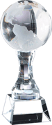 GAM-CRY146 Crystal Globe Award - click to view larger image