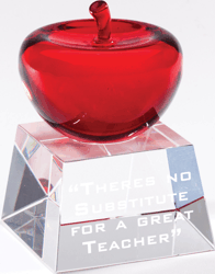 CRY189 Crystal Apple. Click to view larger image.