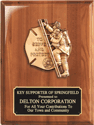 GAM-AT46 Fireman "To serve and protect" Plaque