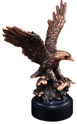 IPM-RFB113 Resin Eagle Trophy. Click pic for larger image.