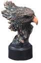 IPM-RFB121 Resin Eagle Trophy.  Click for larger image.