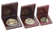 Medallion Presentation Boxes (Wood)