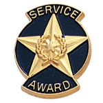 Service Award Star Pin.  Click pic for larger image.
