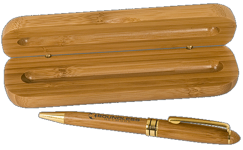 5C4802 Bamboo Pen & Case CS203B