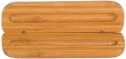 SDJ-CS203B bamboo wood pen case