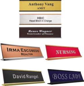 Click to Office Nameplates.