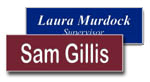 1 x 3 Engraved Name Badges - Click to View