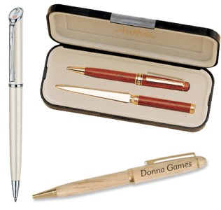 Click here for Pens, Desk Sets & Writing Instruments!